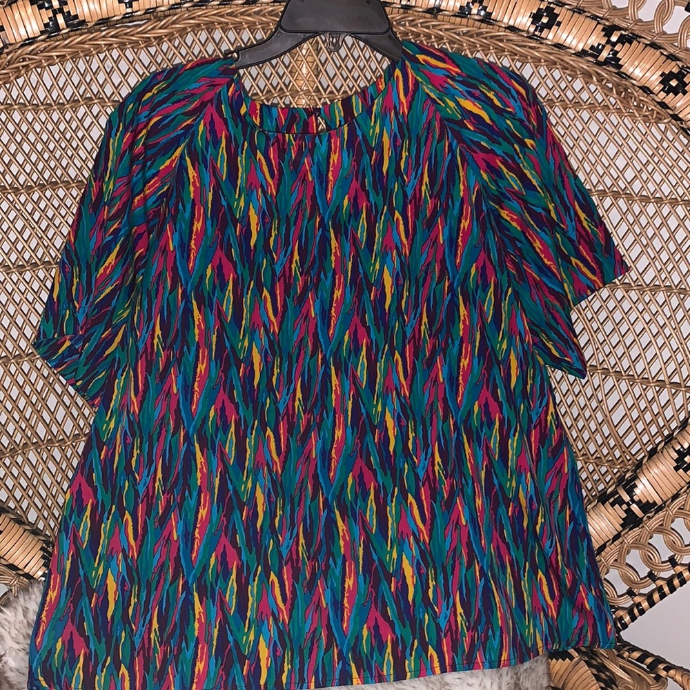 Vintage blouse short sleeve